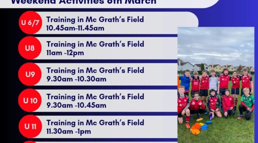 Mini-Rugby Fixtures for Galway Bay Rugby