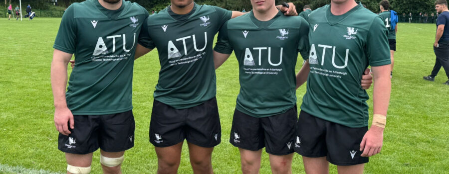 Four of our U18 stars took to the field last week against the visiting Eagles Rugby Academy from the USA. This Friday, they gear up for another big challenge as they face Ulster Schools (Venue: Clongowes Wood College). Left to right: Conor Dalton, James Siva, John Brendan McDonnell, and Dylan Curran.