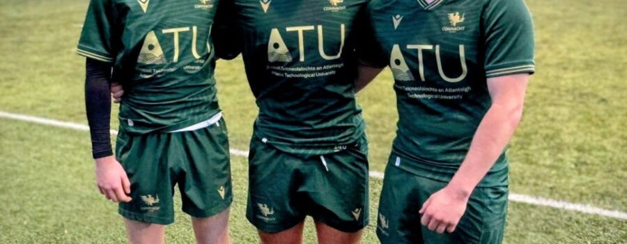 From left to right in the photo above, Dylan Curran, James Siva and John Brendan McDonald