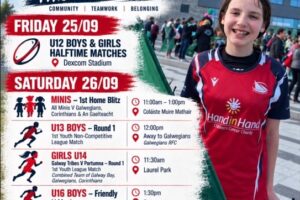 Busy Weekend of Youth Rugby Ahead for Galway Bay Rugby Club