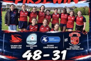 First win for Galway Tribes – U14 Girls Rugby