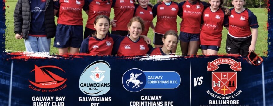 First win for Galway Tribes – U14 Girls Rugby